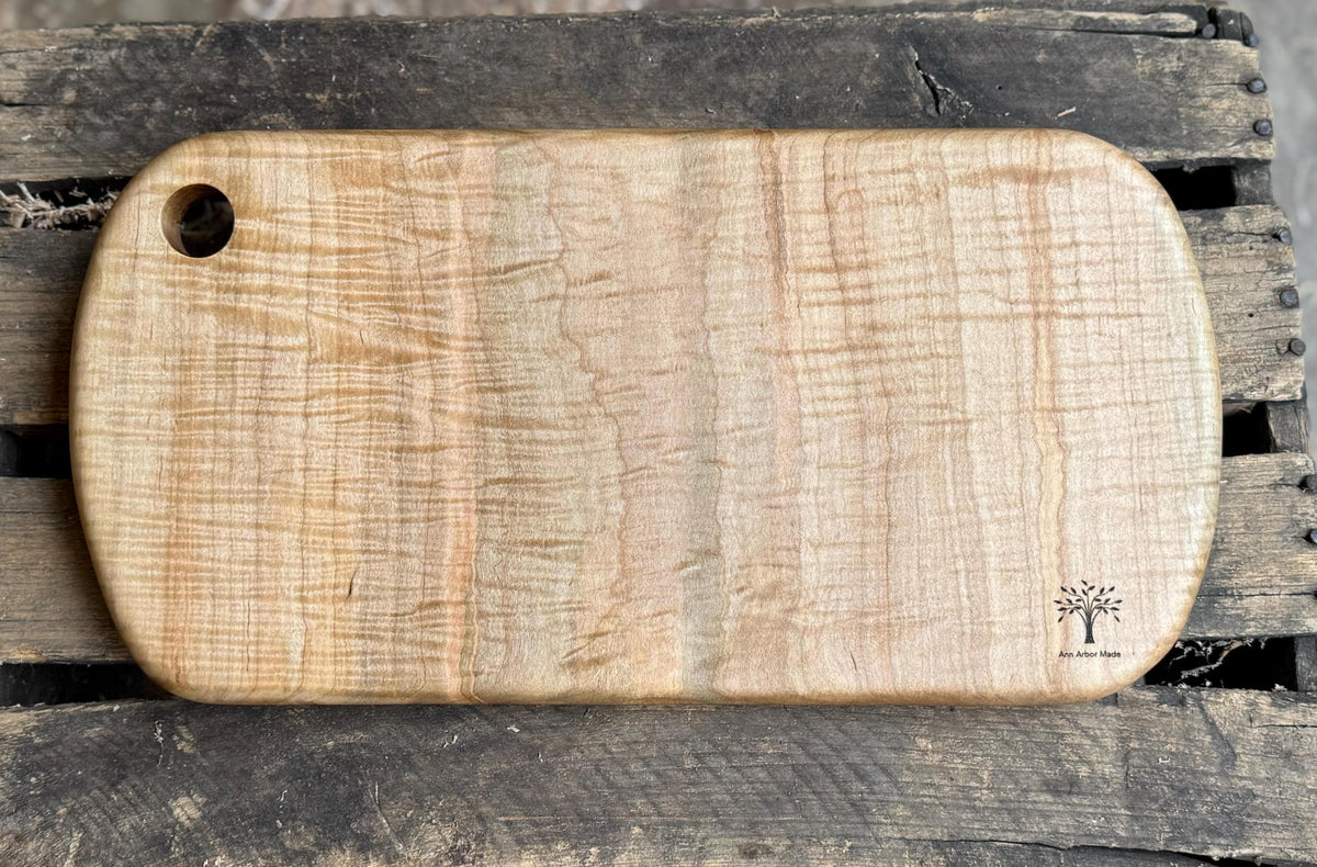 Curly Ambrosia Maple Charcuterie Board