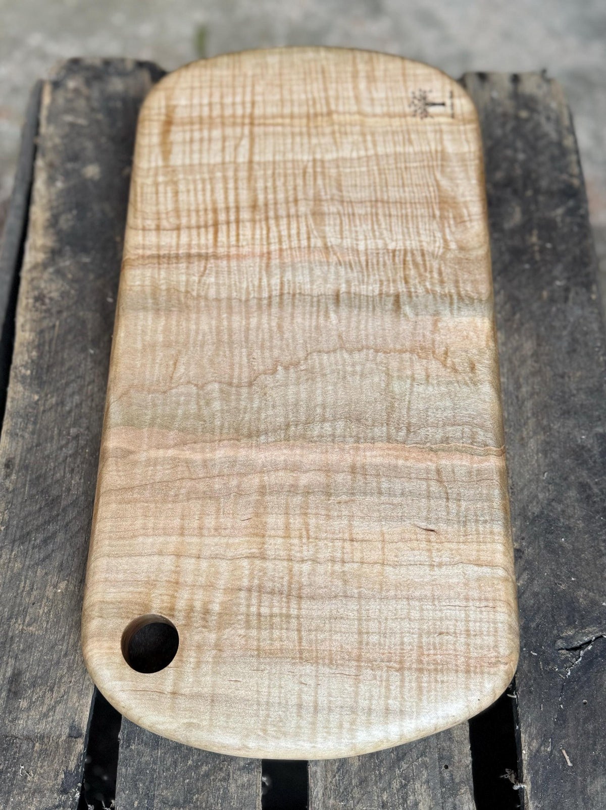 Curly Ambrosia Maple Charcuterie Board
