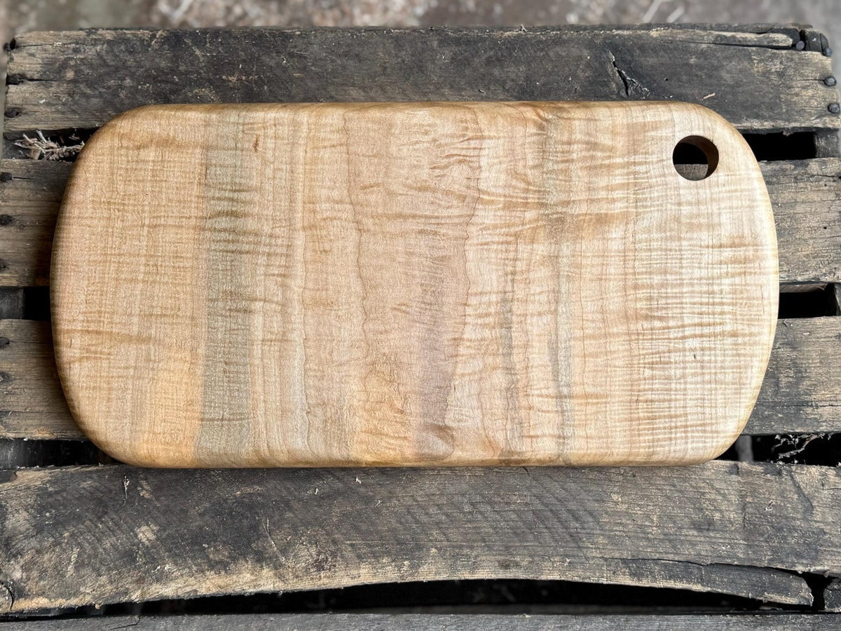 Curly Ambrosia Maple Charcuterie Board