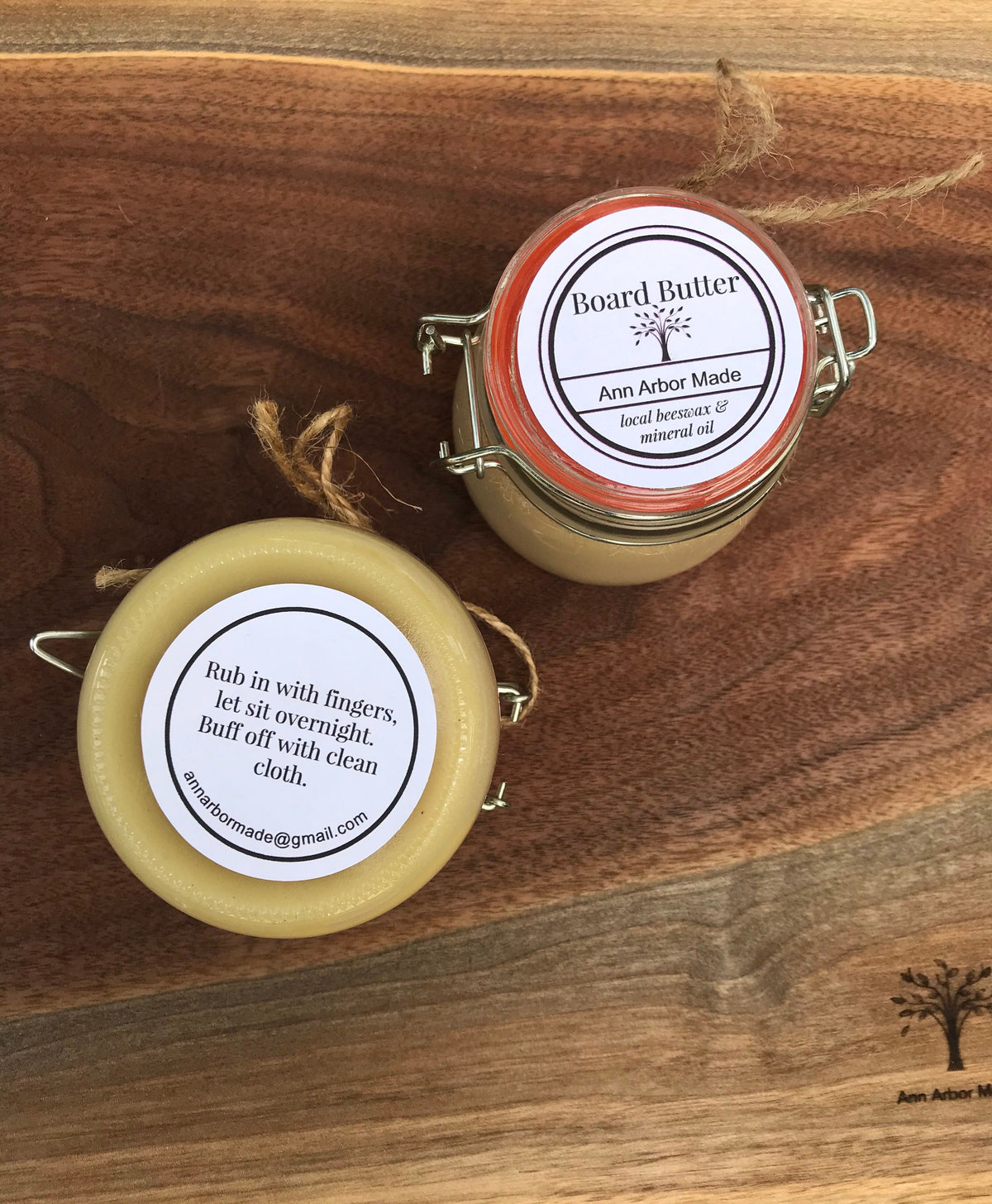 Board Butter | Beeswax & Mineral Oil Wood Conditioner, 5oz